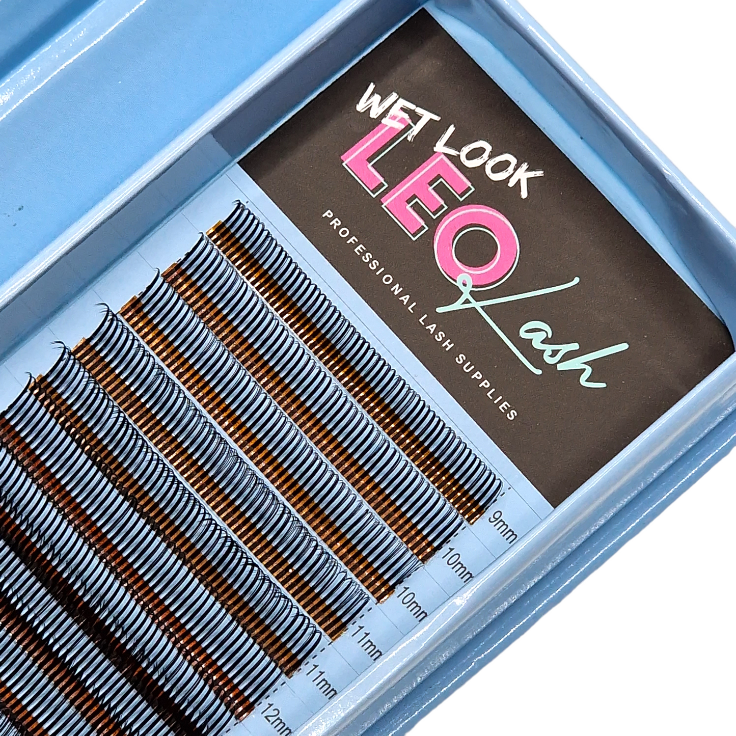 Wet Look pre made lashes - Leo Lash Range