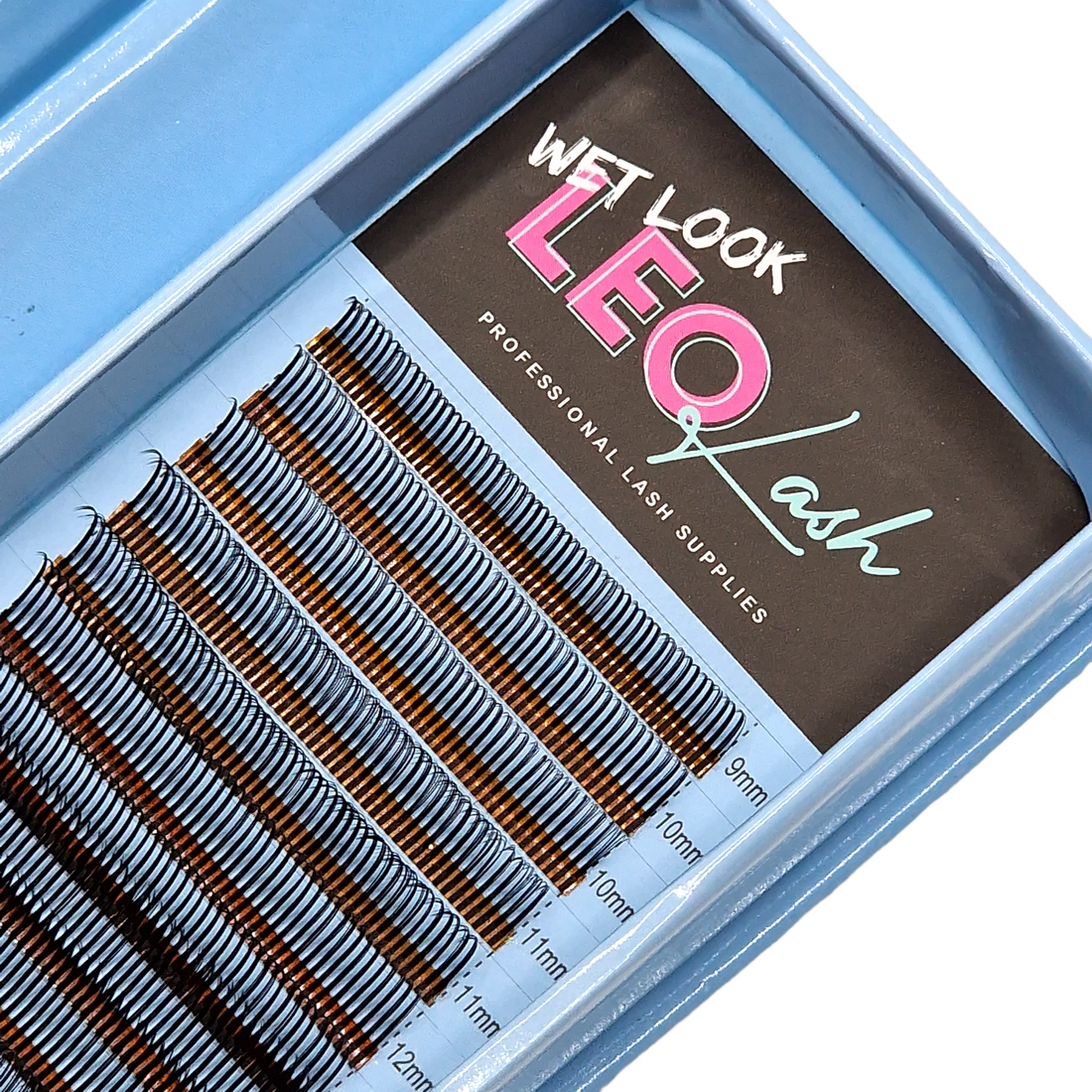 Wet Look pre made lashes - Leo Lash Range