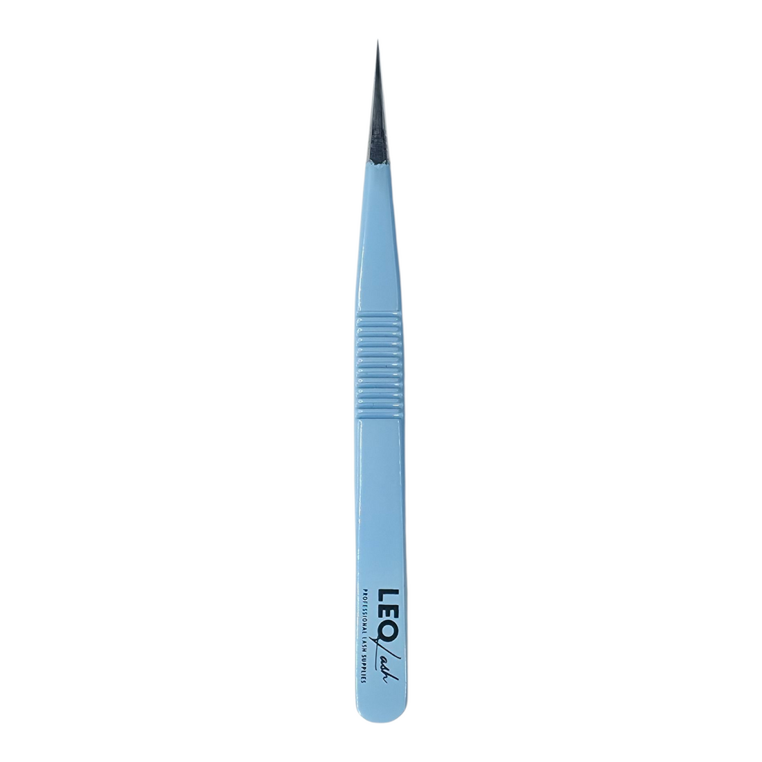 Leo Lash blue precision eyelash extension tweezer for lash technicians