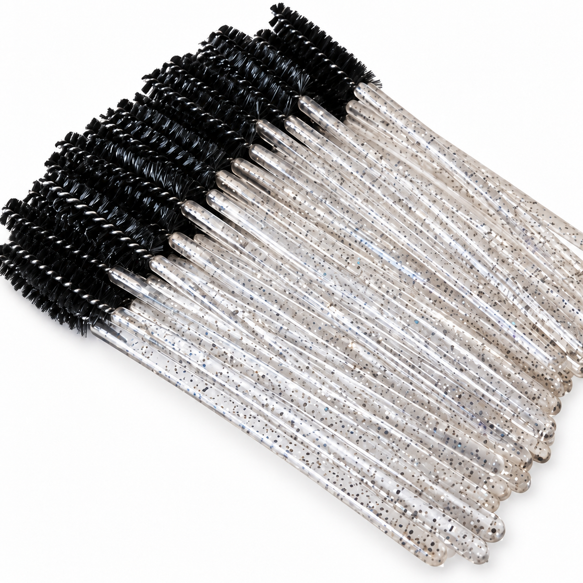 Black Glitter Mascara Wands - Leo Lash Range