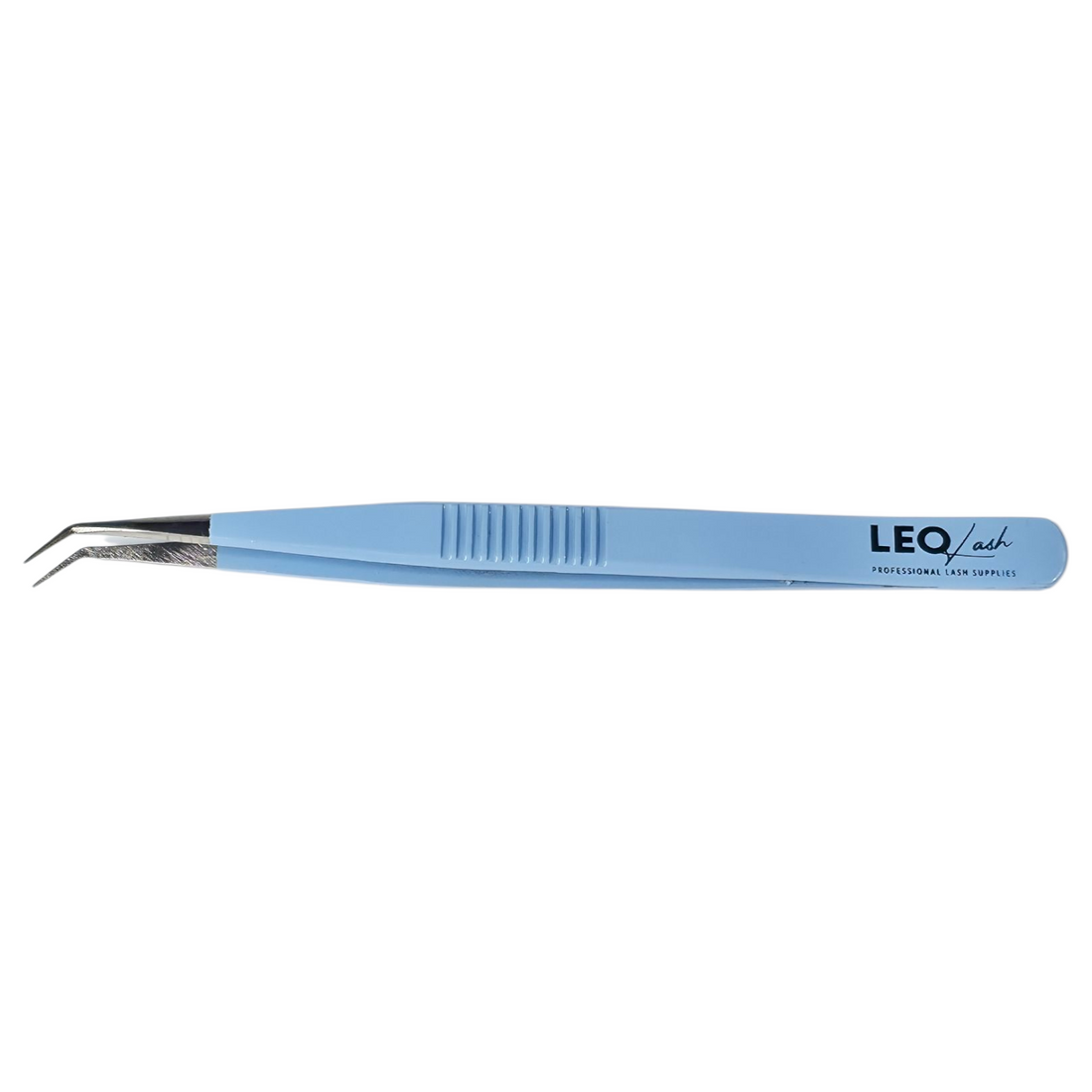 Leo Lash Range blue precision lash extension tweezer for professional lash techs