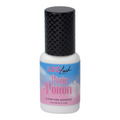 Leo Lash Pixie Potion clear pink adhesive bottle for lash extensions on white background