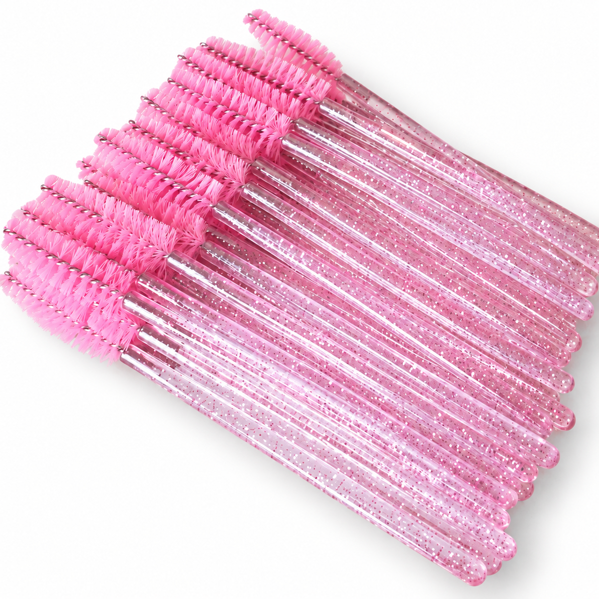 Pink Glitter Mascara Wands - Leo Lash Range
