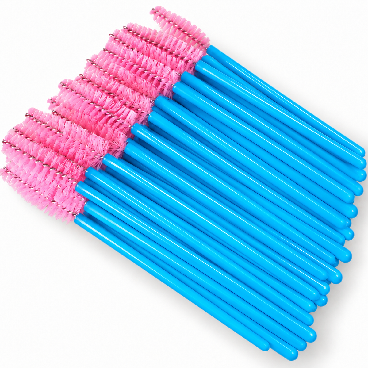 Pink & Blue Mascara Wands - Leo Lash Range