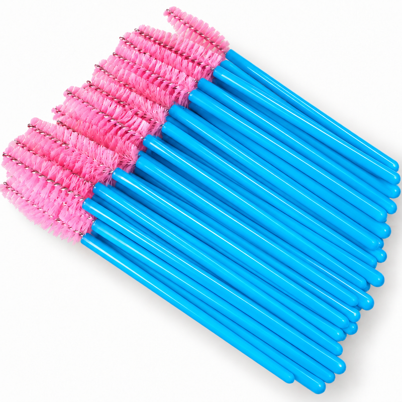 Pink & Blue Mascara Wands - Leo Lash Range