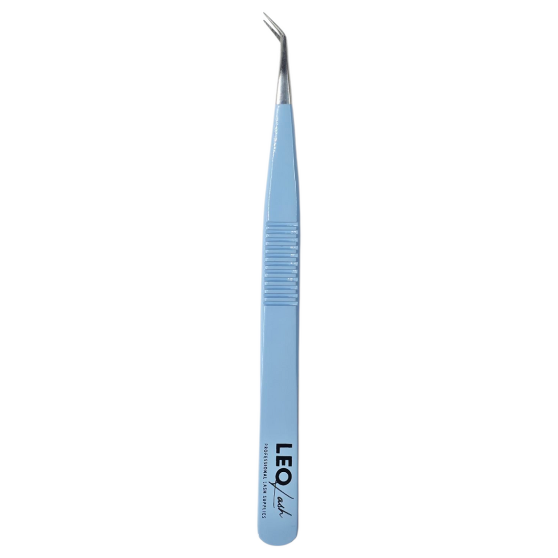 Leo Lash Range blue precision lash extension tweezer for professional lash techs