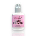Leo Lash Range lash primer bottle with pink label for lash extension prep