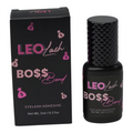 Leo Lash Boss Bond eyelash adhesive 5ml bottle and box, premium lash extension glue